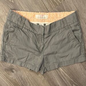 LOFT Gray Cargo Shorts Casual Style